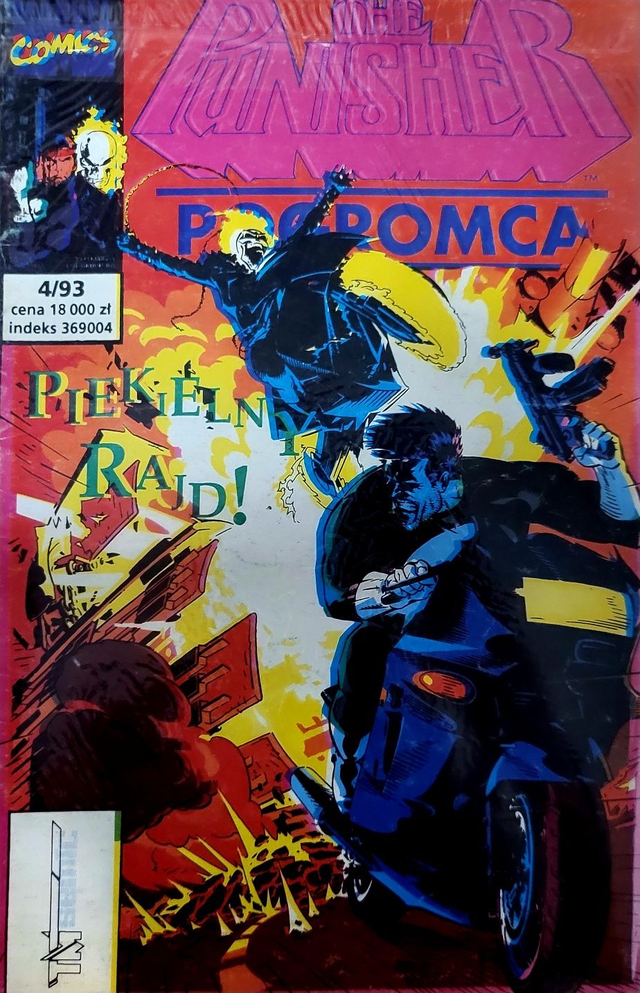 Komiks The Punisher Pogromca Bdb-