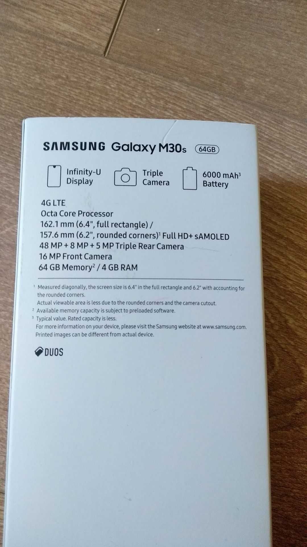 Мобильный телефон Samsung galaxy M30S 4/64 _ 6000mah