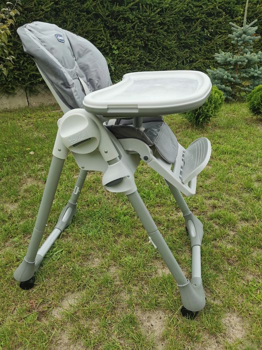 Krzesełko do karmienia chicco poly easy w rewelacyjnym stanie