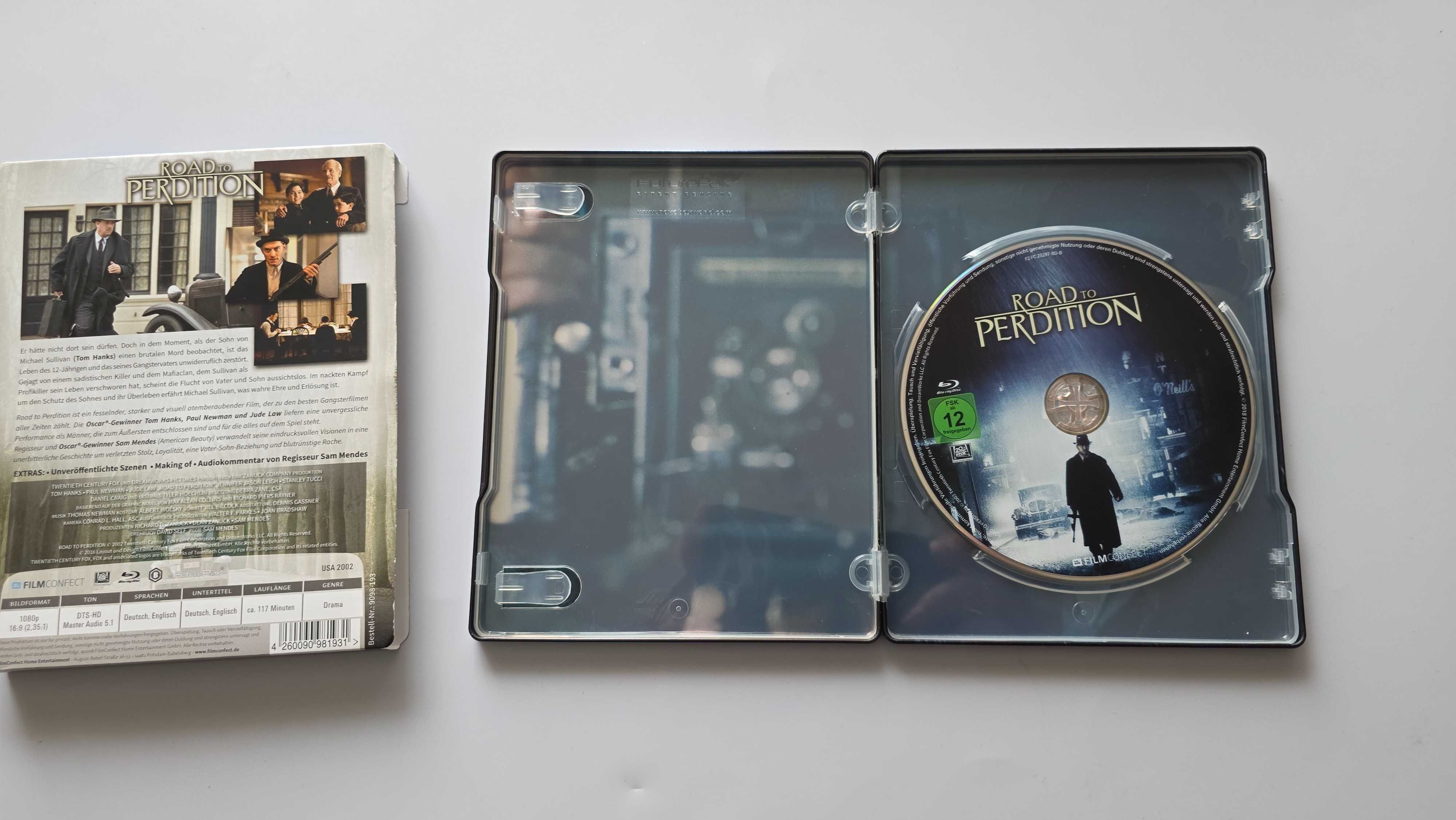 blu ray Droga do zatracenia PL Road to perdition steelbook