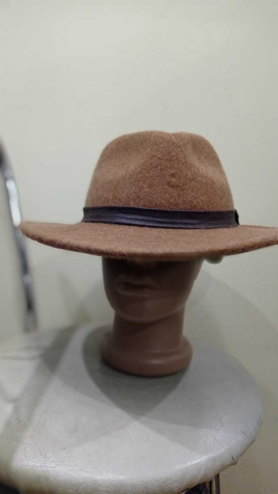шляпа фетровая Verney-Carron. Шляпа для охотника. Капелюх фетровий