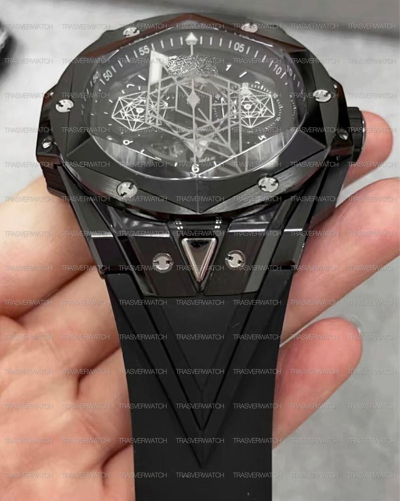 Годинник Убло Sang Bleu II 45mm Ceramic