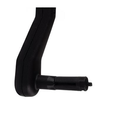 Lusterko rowerowe lewe regulowane czarne