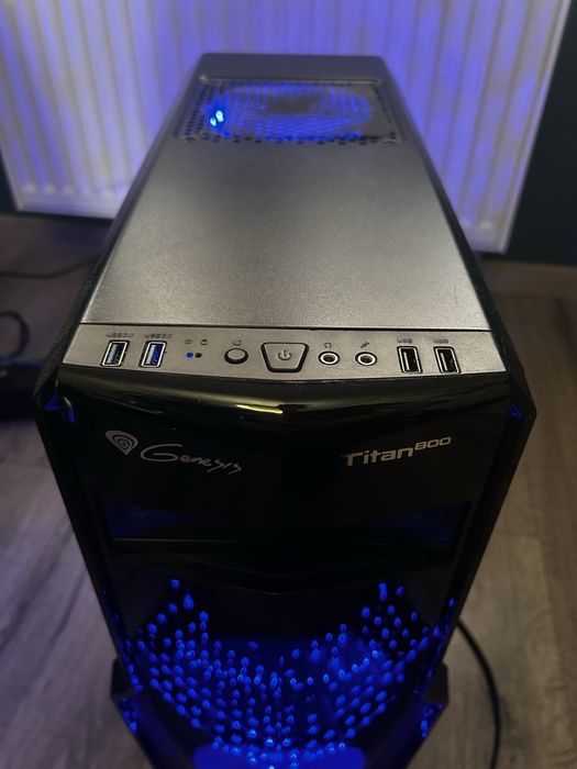 Komputer do gier, GTX 1650, I5 2400, 8GB ram +  monitor  ACER