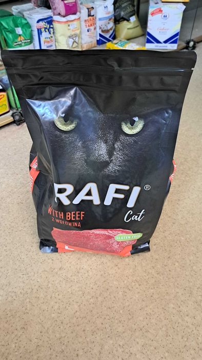 Karma dla kotów sucha 1,5 kg RAFI różne smaki