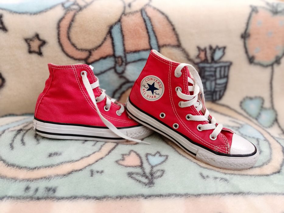 CONVERSE ALL STAR czerwone trampki, buty rozm. 30