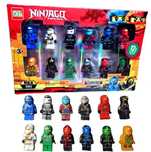 ' Figurki Ludzik NinjaGo Zestaw 12 szt Figurek Klocki