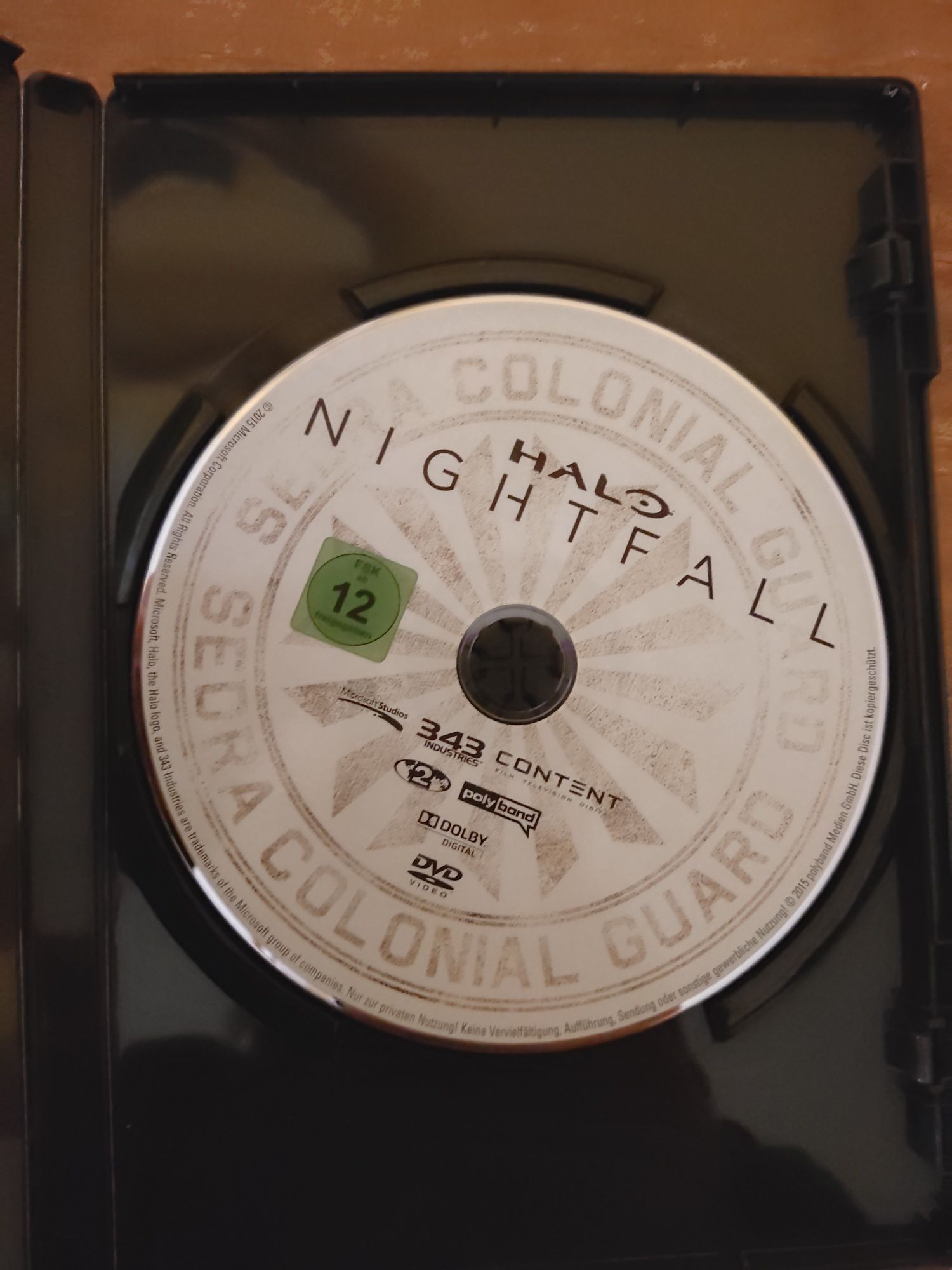 Halo nightfall dvd