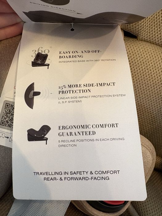 Автомобільні крісла cybex sirona platinum Ti