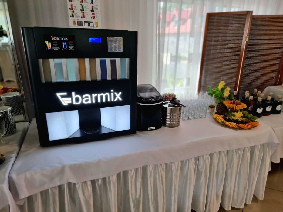 Barmix, barman automat do drinków. Fotobudka 360, ciężki dym!
