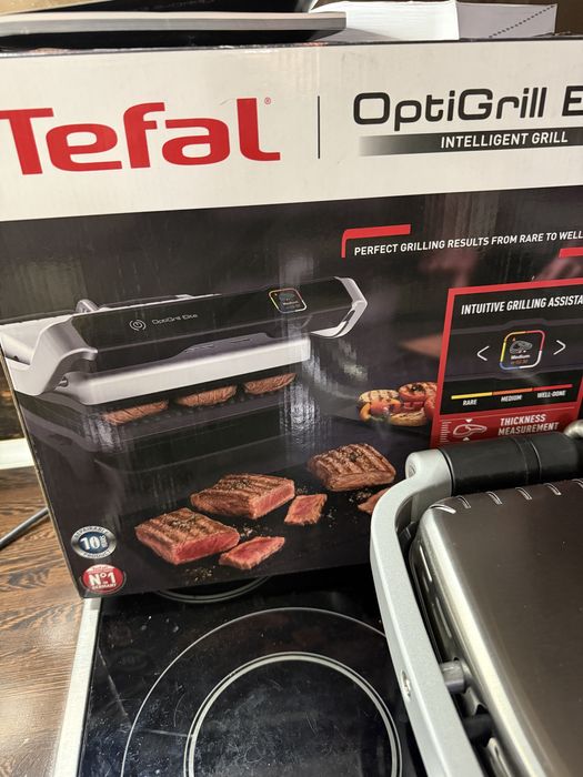 Tefal optigrill Elite, гриль
