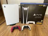 PS5 Playstation 5 Digital Edition + 2 pady
