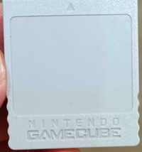 cartão de memória Gamecube oficial (59 blocos, 4mb)