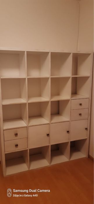 Regał biały Ikea