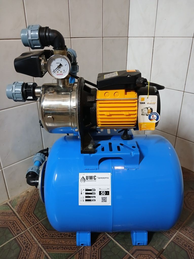 Продам набор насосная станция TEKK HAUS JP 1350 INOX (Германия)