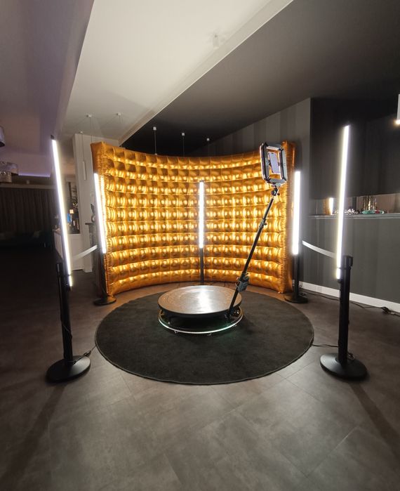 Fotobudka 360, wiatraki iskier, fotolustro, drink bar, ciężki dym, nap