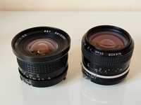 Objectivas Nikon F: 35mm f2 + 17mm f3.5
