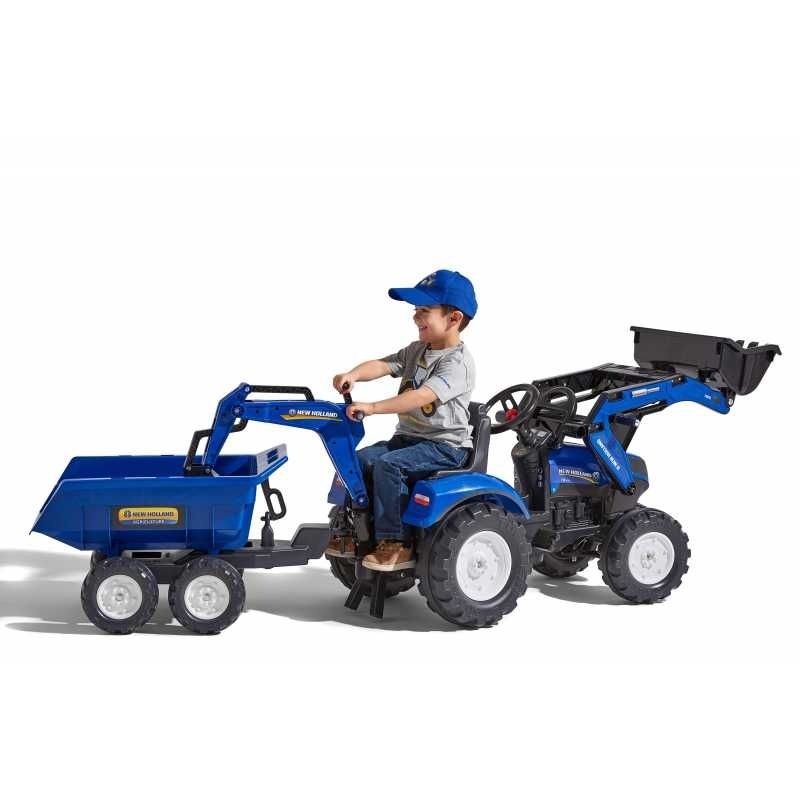 Traktor New Holland z Maxi Przyczepą i Łyżką od 3 lat