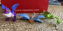 Bonecos do filme “Como treinar o teu dragao”