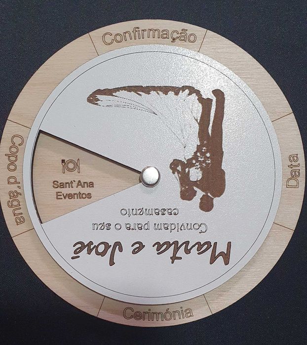 Convite de casamento personalizado (Sob orçamento)