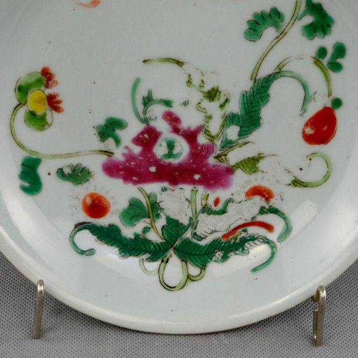 Prato em Porcelana da China, dinastia Qing – Séc. XIX