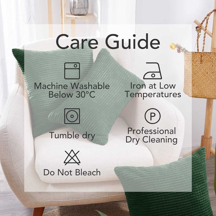 Nowe poszewki na poduszki / 45x45cm / poszewka / 2szt / zielone !3584!