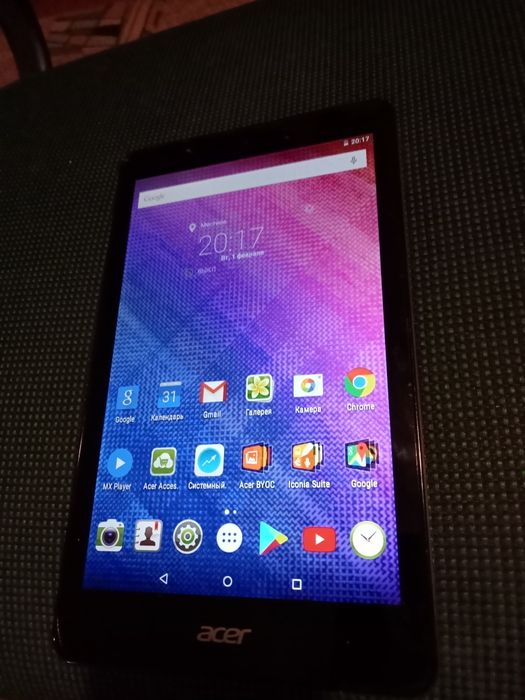 Acer Iconia One 8 B1-820,пам'ять 1/16/32, Android 5,екран 8"IPS,