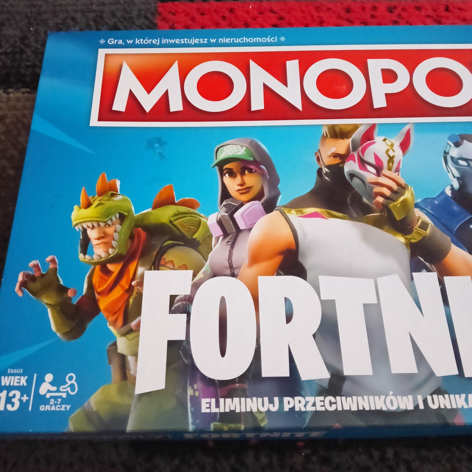 Gra strategiczna Monopoly Fortnite