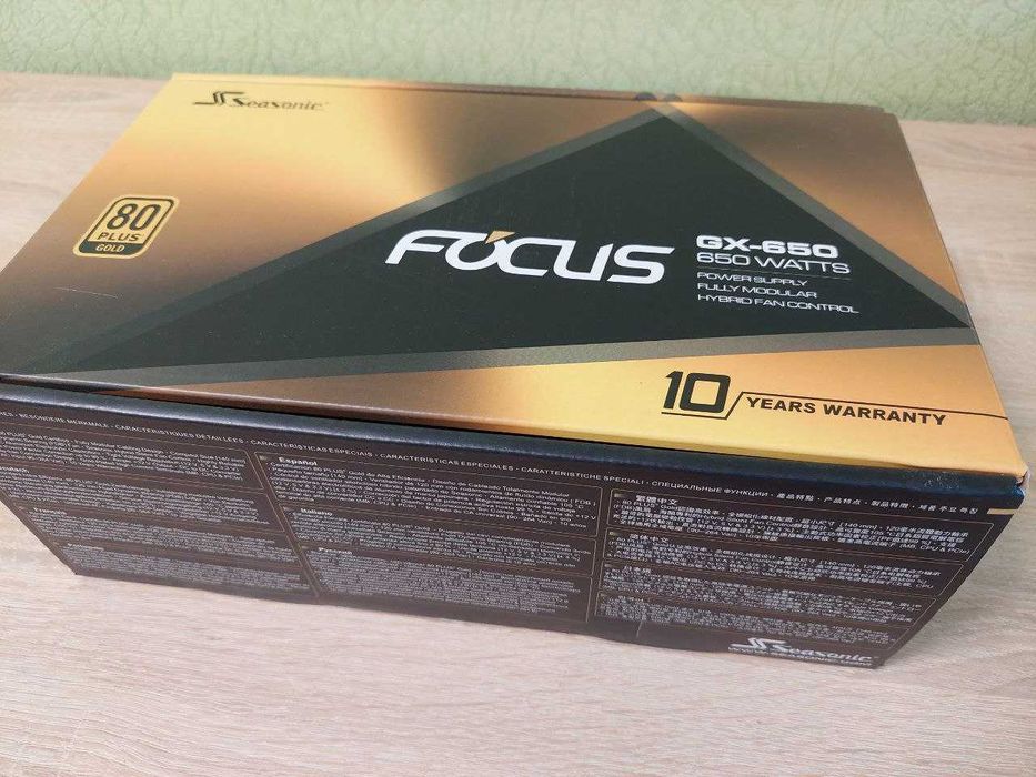 Блок живлення SeaSonic FOCUS GX-650