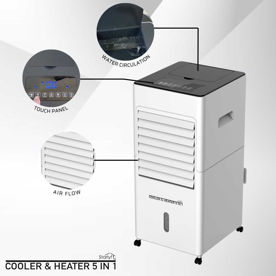 Starlyf Cooler & Heater 5 em 1 – Climatize Sua Casa o Ano Inteiro!