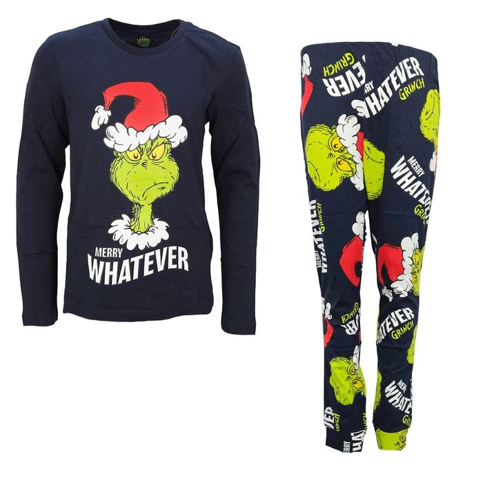 Piżama Grinch 100 % bawełna