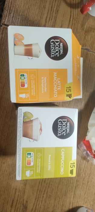 Kapsułki Nescafe Cappuccino i Macchiato