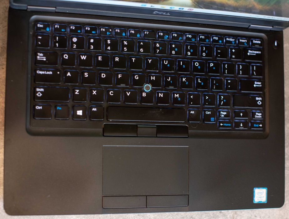 Dell Latitude 5491 I7-8850H 6/12 ядер 16Gb FHD IPS 10 год ноутбук LTE