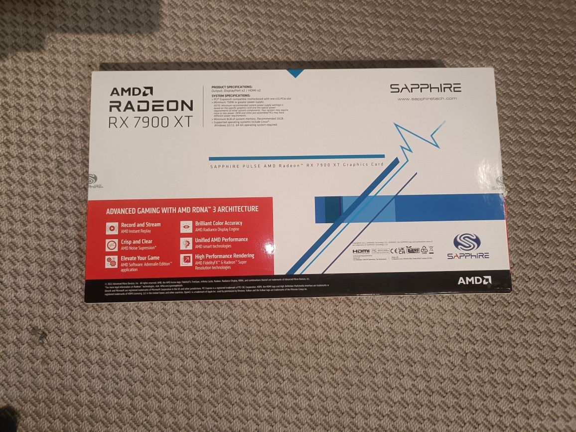 7900 xt Sapphire Pulse