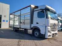 Mercedes-Benz Actros L 1845 LnR  Podwozie z zabudową kurtynową, moc 450 KM, BigSpace, dostępny od ręki!