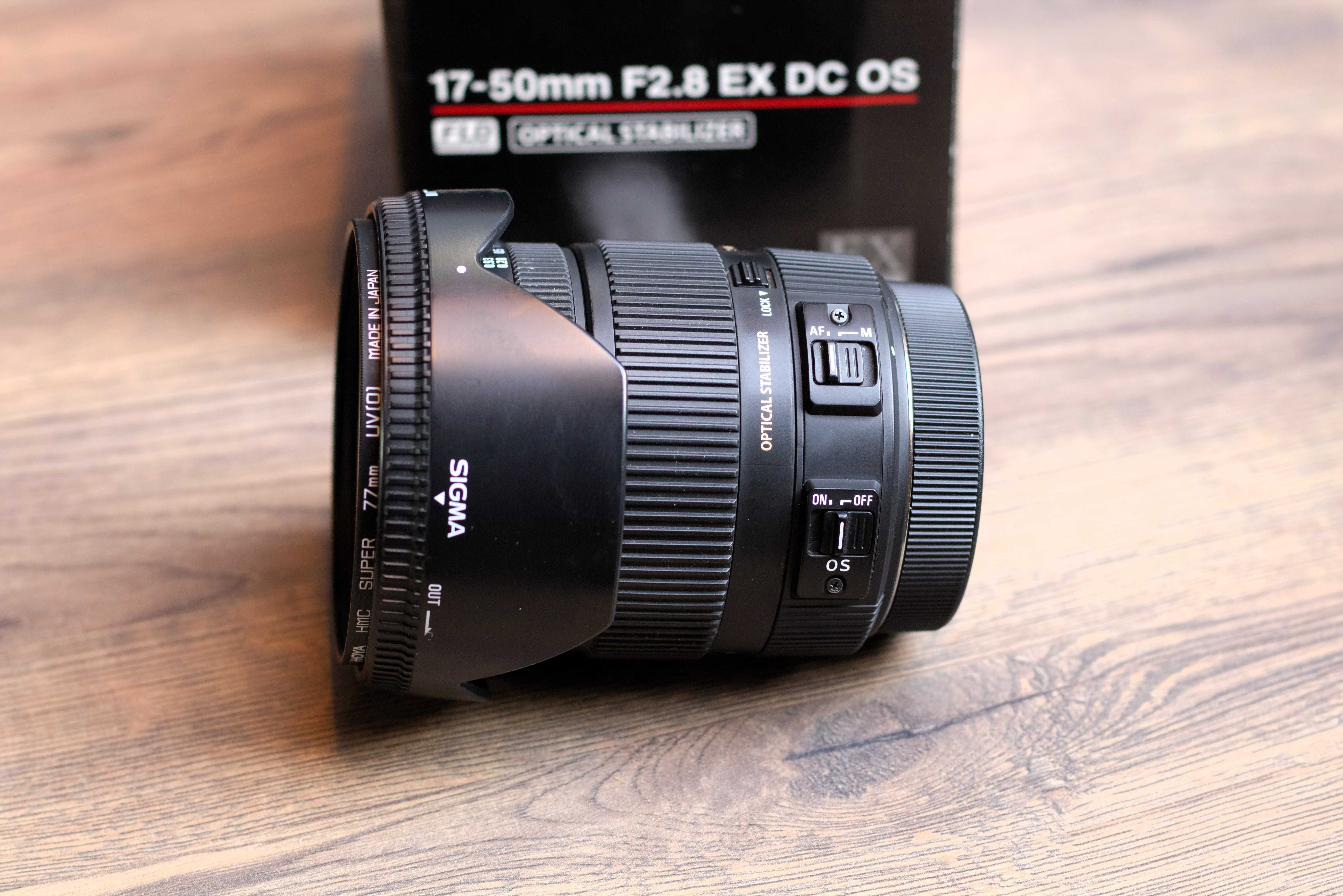 Sprzedam Obiektyw Sigma 17-50 F2.8 EX DC OS Do Canon.