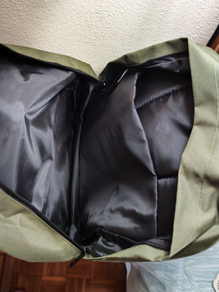Mochila verde tropa da Ambar NOVA