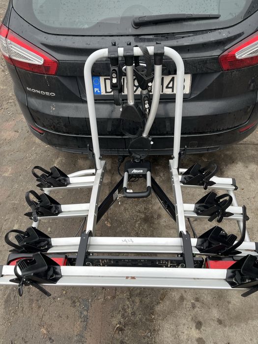 Bagażnik na hak Atera 4 rowery , uchylny , 63kg