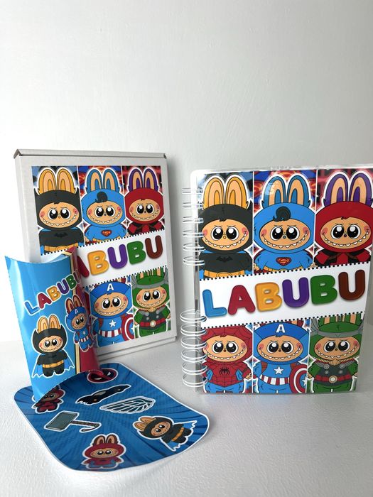 Альбом на липучках Labubu Heroes