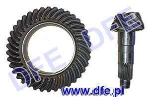 Wałek ataku + koło talerzowe do Iveco Daily 14→ 9/38, średnica 225 mm