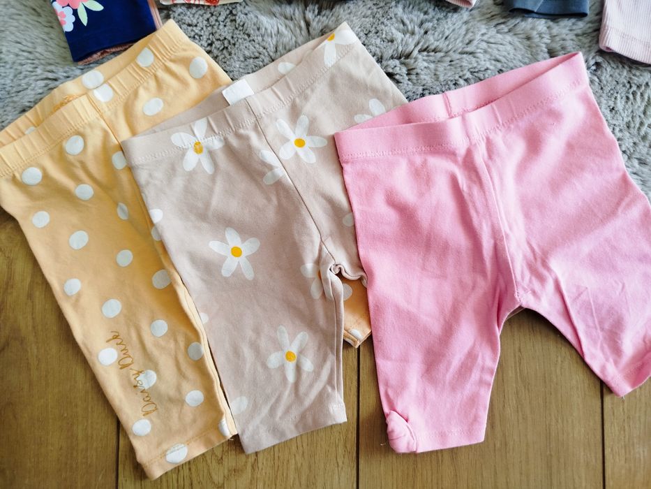 Zestaw getry legginsy dla dziewczynki 74