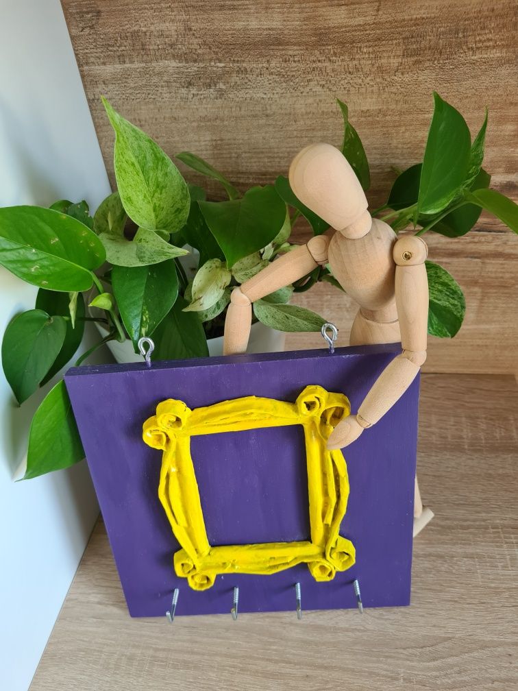 Wieszak na klucze Friends Przyjaciele serial ręcznie robiony handmade
