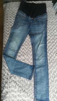 Spodnie ciążowe H&M jeans skinny obcisłe