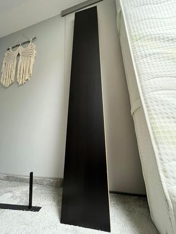 Lack 190cm półka czarnobrązowa Ikea