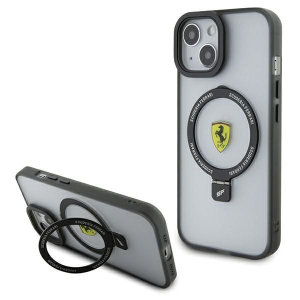 Etui Ferrari Ring Stand 2023 do iPhone 15 Plus / 14 Plus 6.7" MagSafe