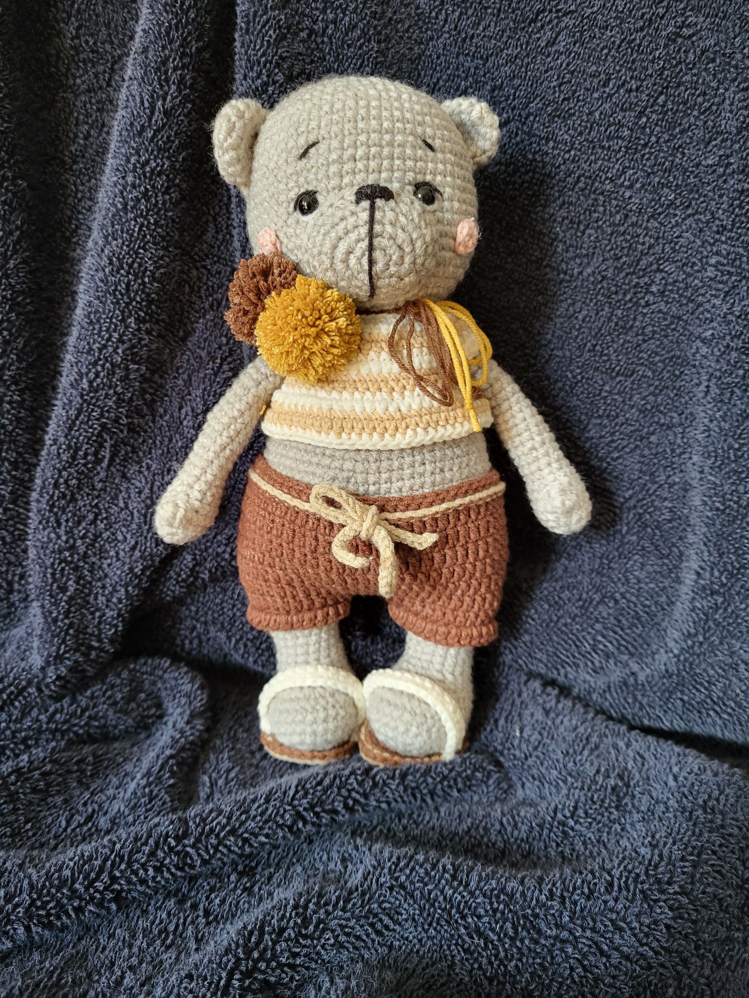 Miś Martin - amigurumi