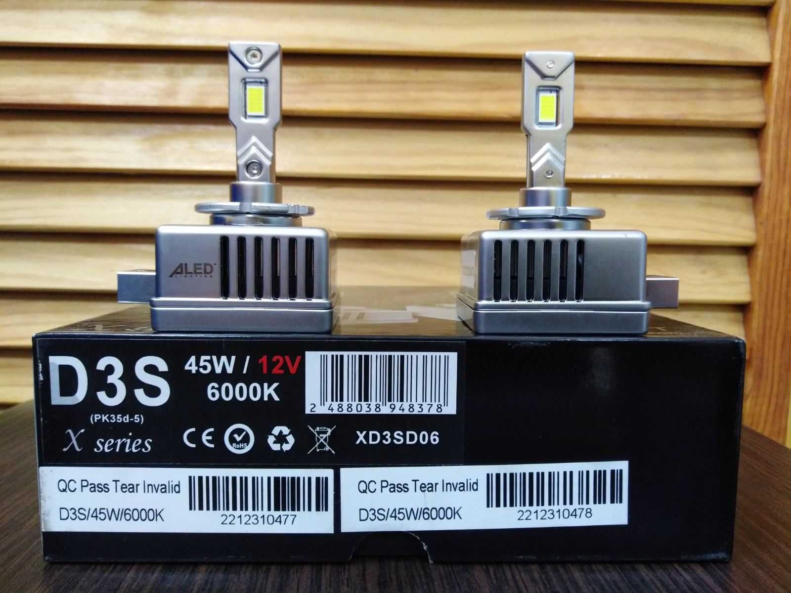 Светодиодные лампы D3S на замену xenon