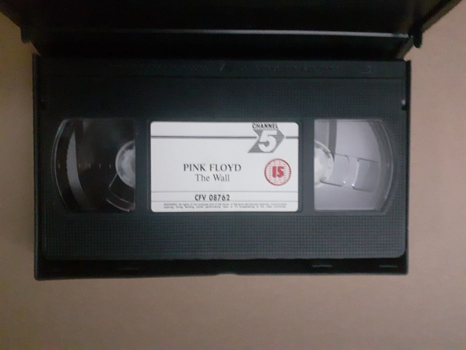 Pink Floyd, the wall, vhs