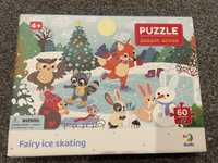 Puzzle dodo fairy ice skating zima 60 szt 4+