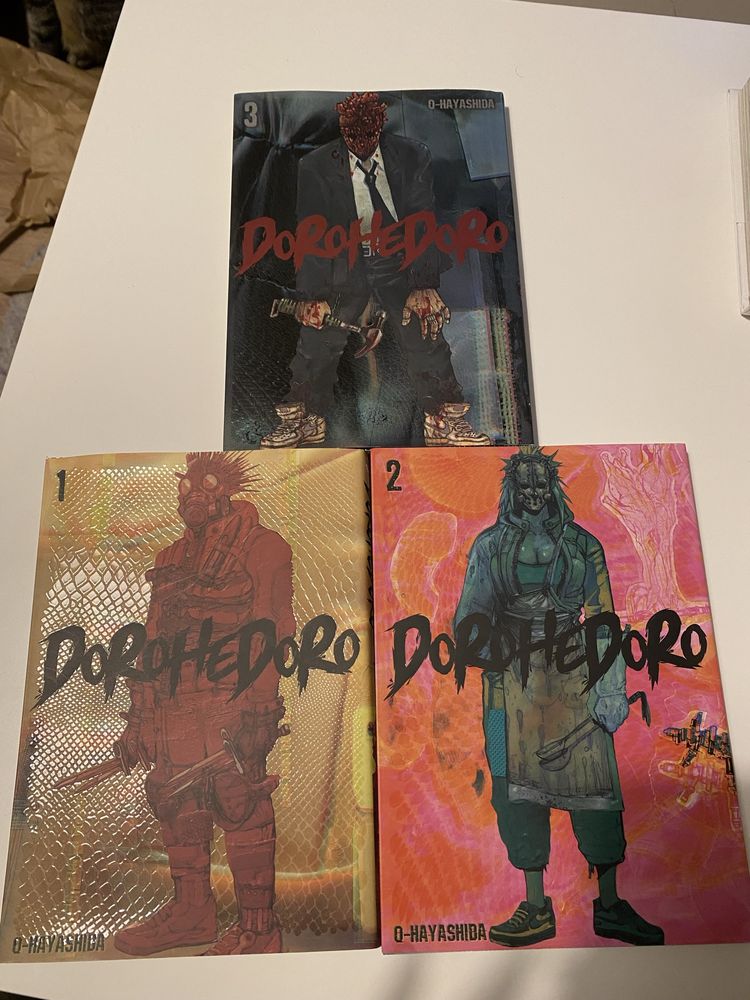 Manga Dorohedoro Tom 1, 2, 3 - Q-Hayashida